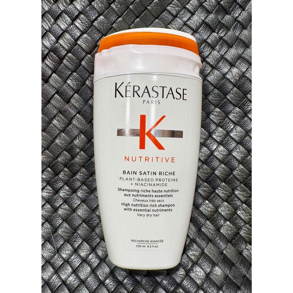 Kérastase - NWT Nutritive Bain Satin Riche Shampoo, 250 ml (8.5 fl oz) - Picture 4 of 14